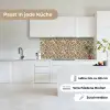 Giraf - Patroon - Beige - Bruin keuken achterwand 2 middel 871 -sfeer4_DE