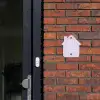 Lila - Klassiek Naambord Huisje klein -sfeer2