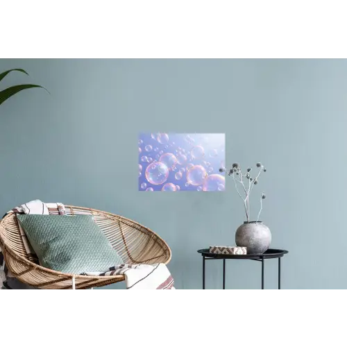 Pastel - Bubbels - Dromerig Muursticker klein -plant