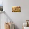 Planten - Natuur - Bloemen - Zon - Horizon tuinposter los doek klein -sfeer8