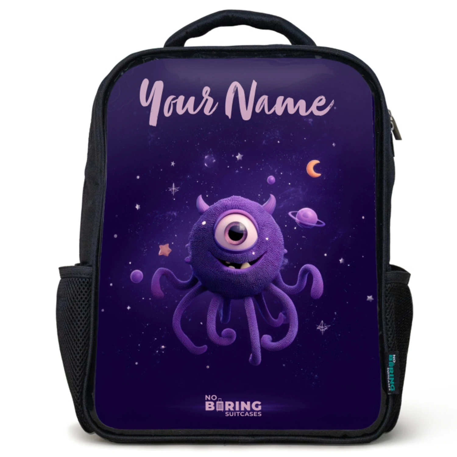 Kids backpack Cosmic tentacle monster | Water-resistant | Order quickly ...