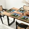 Doorkijk - Koe - Weiland - Dieren - Natuur Placemat vinyl groot -zzsfeer4_Kitchenyeah-website