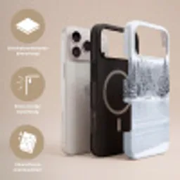 Meer - Dennen - IJs - Winter - Rustgevend Toughcase MagSafe Apple iPhone 17 Pro Max klein -USP_Lagen_NL