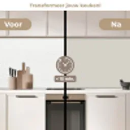Grijs - Licht - Herfst keuken achterwand 2 middel 871 -voor-na2_NL