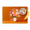 Vaas - Bloemen - Oranje Placemat vinyl groot -zzzproduct_Kitchenyeah-website