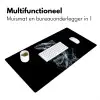 Vis - Koi - Zwart - Water Muismat XXL klein -sfeer4