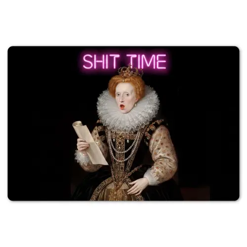Portret - Humor - Neon Placemat vinyl groot -zzsfeer1_Kitchenyeah-website