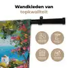 Landschap - Bloemen - Natuur - Zomer Wandkleed katoen klein -sfeer2