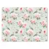 Rozen - Vogels - Pastel - Kleurrijk muismat rubber klein 262 -3d