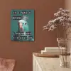 Parkiet - Turquoise - Quotes - Decoratie PET vilt klein -sfeer4