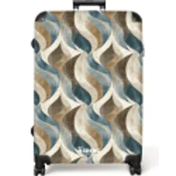 Abstract - Golven - Kleurrijk NBS - Large koffer - Volwassenen Unisex groot -zzzzzzzzkaufland2