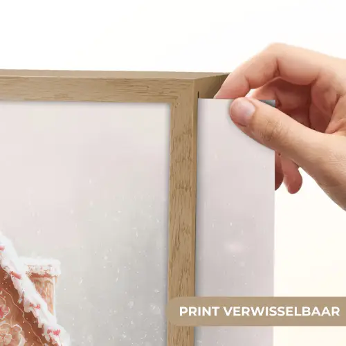 Huisje - Suiker - Pastel Light Box met batterij (Wandlamp) middel -USP_websiteprintNL