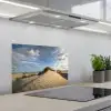 Strand - Zand - Nederland keuken achterwand spatscherm klein -3d_schuin