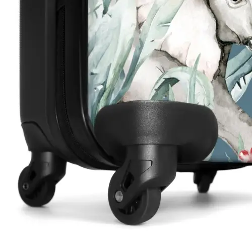 Jungle Dierenfeest NBS - Handbagage koffer - Unisex middel -wiel