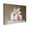 Lelies - Eieren - Pasen Tuinposter op houten frame 2 cm dik klein -3d