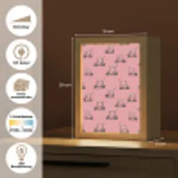 Golfkar - Retro - Roze Light Box met kabel (Tafellamp) klein 925 -USP_websiteoverzichtDE