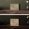 Mondriaan - Kunst - Oude meesters - Tableau I Light Box met kabel (Tafellamp) klein -sfeer3