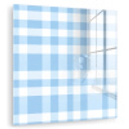 Ruit - Patroon - Blauw plexiglas 5mm klein 11 -zzzproduct_nieuw