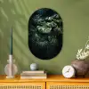 Plant - Monstera - Lichtinval Wandcirkel Ovaal Forex klein -sfeer2
