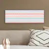 Strepen - Zomer - Kleuren canvas 2cm klein 828 -sfeer3
