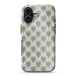 Waaier - Klassiek - Blauw Toughcase MagSafe Apple iPhone 17 klein 1017 -3d