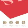 Star girl - Rood - Panter - Ster poster papier klein -tcloseup_DE