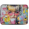 Expressief - Milkshake - Vrouw - Felle kleuren laptophoes neopreen klein -zkaufland3dotto