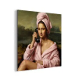 Mona - Klassiek - Roze aluminium wit klein -3d