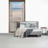 Doorkijk - Strand - Duinen - Pad - Landschap fotobehang vinyl groot -slaapkamer