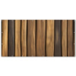 Hout - Planken - Natuurtinten Balkonbeschermer Duitsland klein -zz_3d