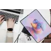 Eend - bril - Pastel laptophoes neopreen klein -bureau