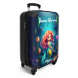 Koraal koningin NBS - Handbagage koffer - Kinderen Unisex middel -productfoto_3d