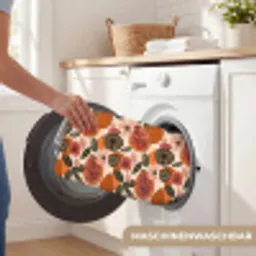 Papaja - Bloesem - Oranje Badmat klein 997 -USP_WasbaarDE