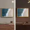 Strand - Zee - Golven Light Box met batterij (Wandlamp) middel -sfeer3
