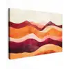 Abstract - Landschap - Golven canvas 2cm klein -z3d