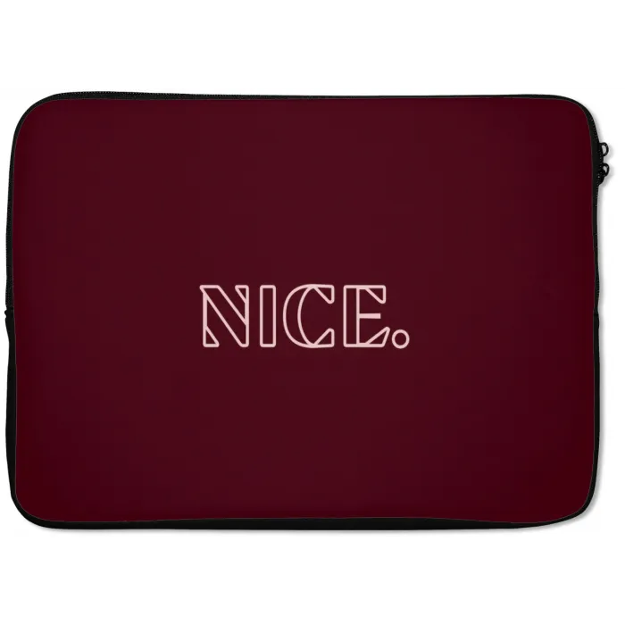 Bordeaux - Nice - minimalistisch laptophoes neopreen klein -zkaufland3dotto