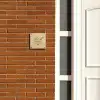 Gevlochten - Riet - Sierlijk Naambord Vierkant klein -sfeer3-XS