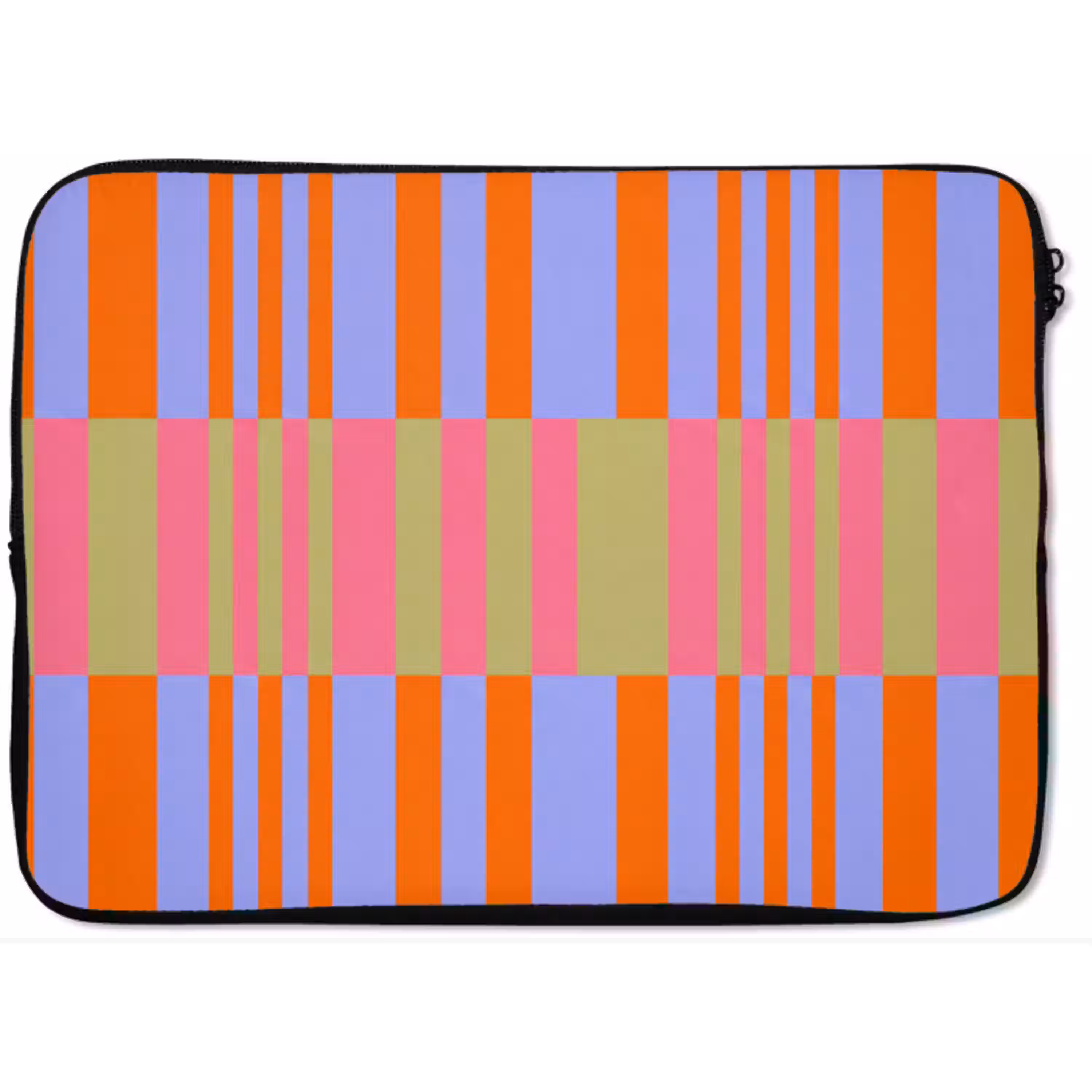 Abstract - Patroon - Geometrisch - Kleurrijk - Modern laptophoes neopreen klein -zkaufland3dotto