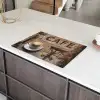 Artistiek Koffie Moment Inductie beschermer vinyl 3mm klein -sfeer8