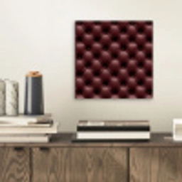 Leer - Patroon - Bordeaux aluminium wit klein 46 -sfeer1