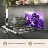 Bladeren - Paars - Tropisch - Abstract keuken achterwand spatscherm klein -usp_NL