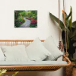 Park - Bloemen - Tuin tuinposter los doek klein -sfeer7