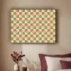 Patroon - Smileys - Blokken Textielframe zwart klein 947 -sfeer1