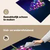 Paars - Disco - Feest - Druif Inductie beschemer met haakjes klein -ky-schoon-nl