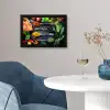 Kruiden - Lepels - Keuken - Specerijen fotolijst zwart zonder passe partout klein -sfeer4