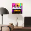 Pinguïns - Badkuip - Kleurrijk - Schuim aluminium wit klein -sfeer5