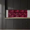 Dahlias - Bloemen - Rood keuken achterwand 2 middel 871 -sfeer1