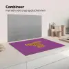 Manifest that shit - Paars - Glitter Inductie beschermer vinyl 3mm klein -wsfeer7_website
