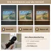 Zandpad - Huis - Bomen - Grasveld Light Box met batterij (Wandlamp) middel -USP_lichtkleurNL