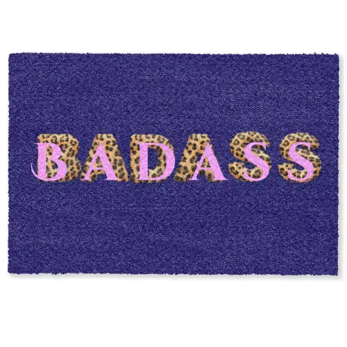 Badass - Panterpint - Schaduw - Roze Deurmat klein -zkaufland3d